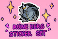 Sticker set (SFW) by Alcoholy