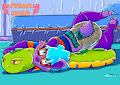 Purple Badger Pounce by Friar