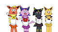 The Sailor Eeveelutions