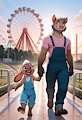 On a theme park date by Minibit