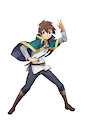 Kazuma Satou The Adventurer by SamuProductions2024