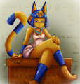 Ankha by potatosheep
