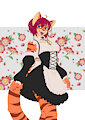 Synn maid flat style by SynnfulTiger