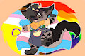 Happy pride 2025!! (also first ever post on here lol .w.) by CrayonMuncherzz