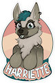 Harriette Con Badge by MarsMiner