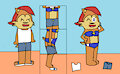 Sally Strips Down To Her Bikini by jeremycrimson