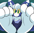 (Comm.) Mystifying Meowstic by MintyTempest