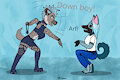 Down boy commission for storyofthebean by Gashren