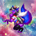 Lyra Madd: SPARKLEDOG MODE by MobiusNesbit