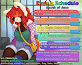 June Schedule by Malachyte