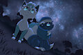 Night sky by CoffeeFly