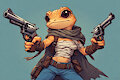 Alice the gecko mutant by EBIL64