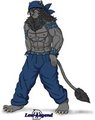 Allistor in plaid by LewLegend