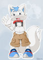 Waving Fox by Aonik