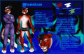 Damien Ref sheet by buckwildwolf