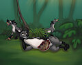Hyena's in the Oasis by madaraoluv2