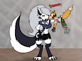 [C] Loona and Fox by JAMEArts