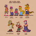 Get Along Gang Lineup (Extras) by Chimaera