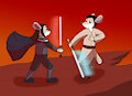 Battle Sith And Jedi by vasan