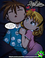Grim Tales - Minnie and Junior - Bed Sneak by SilentSid1992