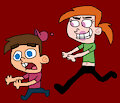 Vicky Chases Timmy Turner