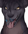 Shenzi Likes Wolves by madaraoluv2