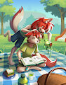 Unwelcome Interruption - By Val-Q by Darkflamewolf