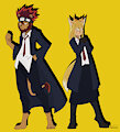 Furry Dot Barrett and Lemon Irvine by Qunt