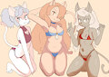 Fuga Bikini shoot by Qunt