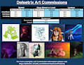 Deleetrix 2025 Commissions Sheet by Deleetrix