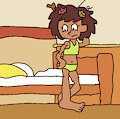 Anne Boonchuy in her Green Underwear