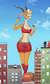 Gazelle Performs in the Rodent District by madaraoluv2
