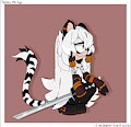 Mashiro the tiger by Lizabuguwu