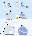 This Artwork Of Bluey Is Called "Diet"