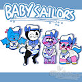 Baby Sailors by DiapArtLover