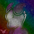 Side B Pride Portrait by Rayne Blanc