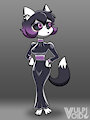 Zoey The Fox Drawn By Me by VulpivoidRubber