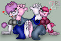 Poodle Gals quality Time by TheRedSkunk
