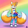 Tails all Pretty! by JhJ