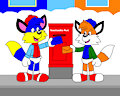 Alex and Billy Put a Letters in the Letter Box