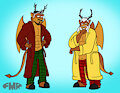 Dad and Grandfather by Vangabond