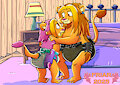 Diapered Dad Day Hug by Friar