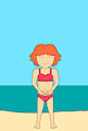 Ponyo's belly growl and jiggle by NatGallery