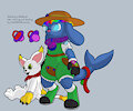Popplio farmer by Shinxtailes