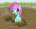 Join me the mud feels great
