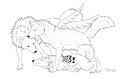 Wolf superiority by PaperWings