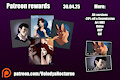 Patreon rewards 30.04.25