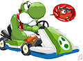 plushie yoshie plushie KArt by KASTMI