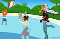 NYC Pool Party by Caluriri
