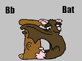 B is for Bat #3 (My Version) - Bat (Alphabetimals)